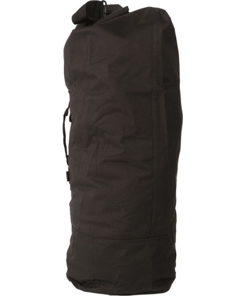 Outdoors Backpacks MIL-TEC: BLACK US PES DOUBLE STRAP DUFFLE BAG