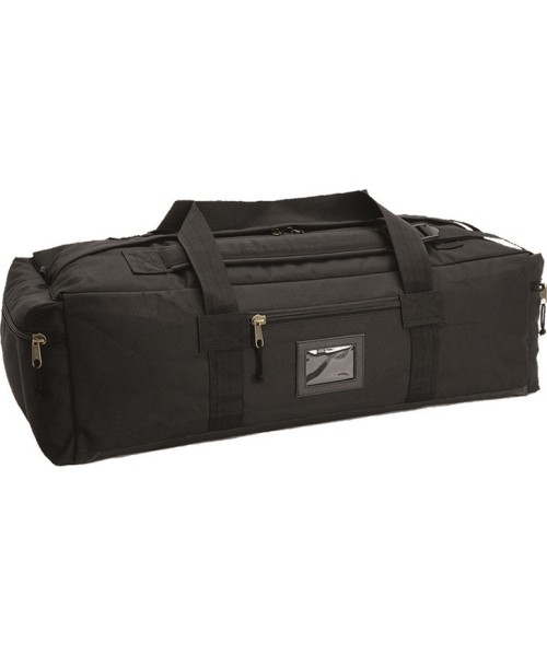 Leisure Backpacks and Bags MIL-TEC: BLACK COMBAT DUFFLE BAG