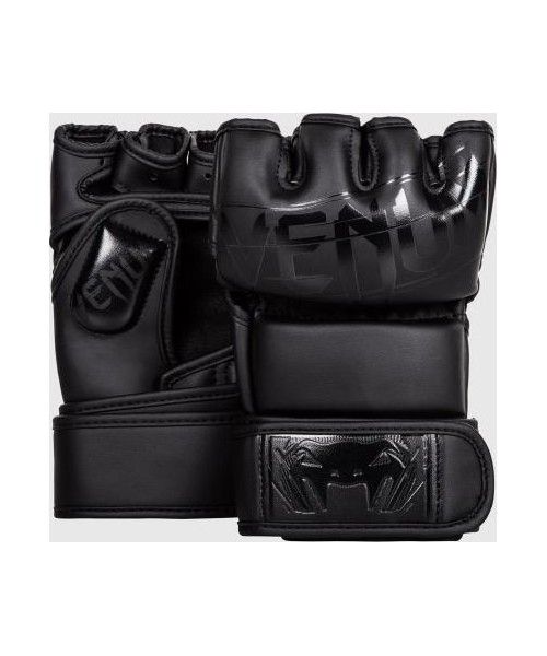 MMA kindad Venum: MMA pirštinės Venum Undisputed 2.0 - Matte/Black