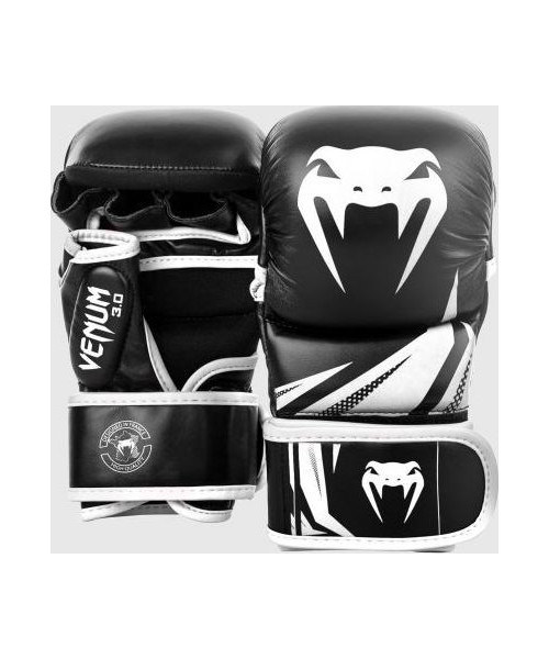 MMA kindad Venum: Sparingo pirštinės Venum Challenger 3.0 - Black/White