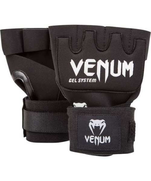 Boksi sidemed Venum: Popirštinės Venum Kontact Gel - Black