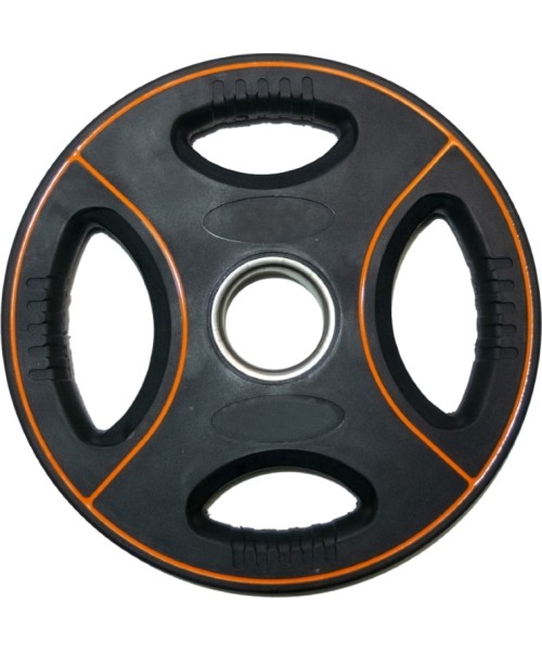 Rubber-Coated Ruberton Plates Spartan: Gumuotas svoris Spartan TPU 15 kg