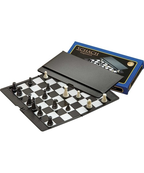 Backgammon, Chess, Checkers Philos: Travel Chess Set Philos Magnetic 17x10x1cm