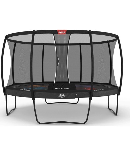 Ehitatakse batuute BERG: BERG Elite Regular 430 Grey Levels + Safety Net Deluxe