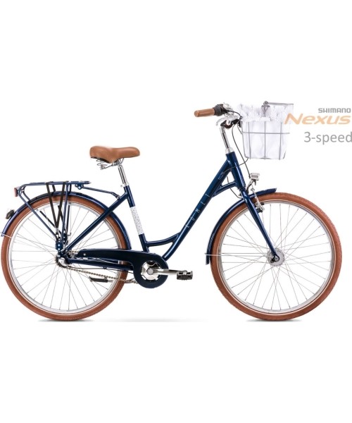 City Bikes Romet: Dviratis Romet Pop Art Classic 28" Alu 2022 blue mat