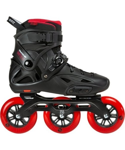 Fixed size rollers Powerslide: Riedučiai Powerslide IMPERIAL Black Red 110