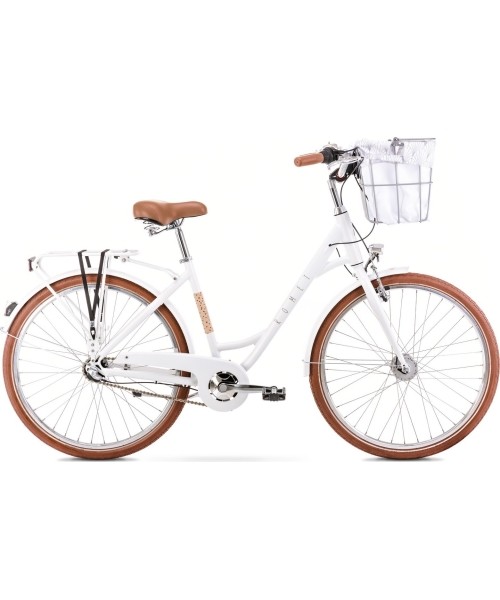 City Bikes Romet: Dviratis Romet Pop Art Classic 2024 white