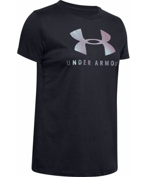 Women's Shirts with Short Sleeves Under Armour: Moteriški marškinėliai Under Armour Graphic Sportstyle Classic Crew