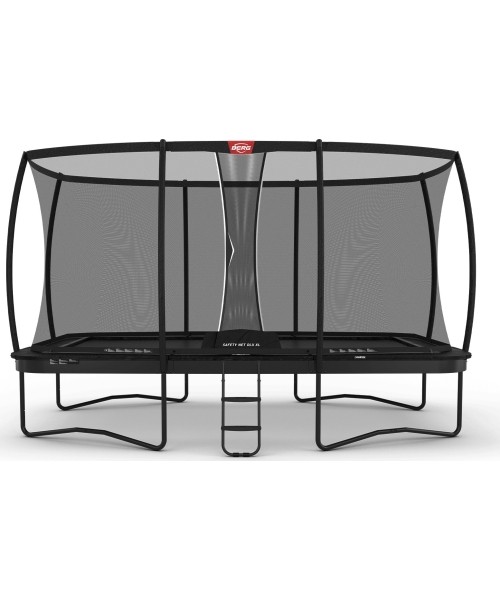 On-ground trampolines BERG: BERG Ultim Champion Regular 500 Black + Safety Net DLX XL