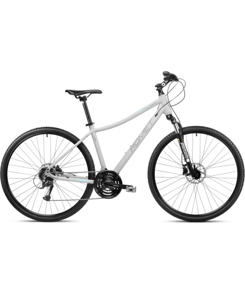 City Bikes Romet: Dviratis Romet Orkan 4 D Lite 28" 2023 grey-turquoise