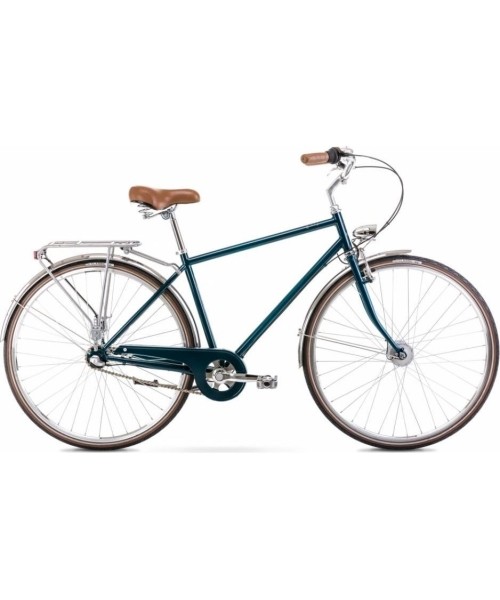 City Bikes Romet: Dviratis Romet Vintage Classic M 28" Alu 2022 turquoise