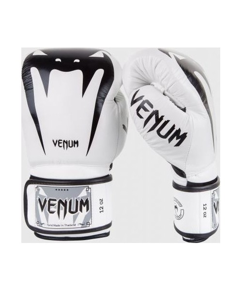 Boksikindad Venum: Venum Giant 3.0 Boxing Gloves - Nappa Leather - White