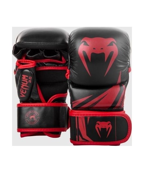 MMA Gloves Venum: Sparring Gloves Venum Challenger 3.0 - Black/Red