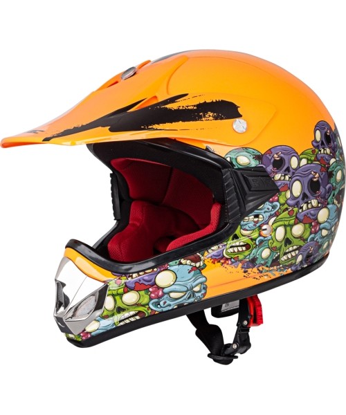 Motocross Helmets W-TEC: Vaikiškas moto šalmas W-TEC V310