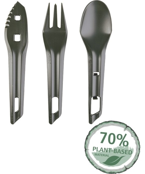 Cutlery MIL-TEC: OD THE OCYS (OUTDOOR CUTLERY SET) WILDO®