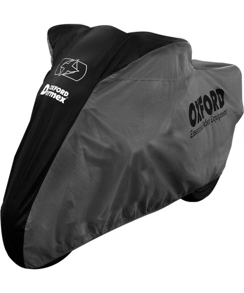 Motorcycle Covers Oxford: Indoor Motorcycle Cover Oxford Dormex L Black/Gray