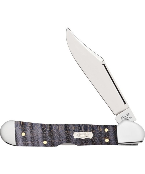 Multifunction Tools and Knives W.R. Case & Sons Cutlery Co.: Peilis Case SS Mini CopperLock, violetinis