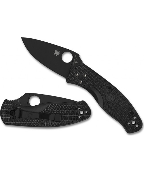 Jahi- ja ellujäämisnoad Spyderco, Inc.: Spyderco C136PBBK Persistence Lightweight nuga, must