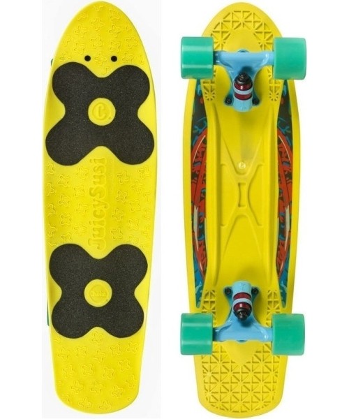 Penny Boards Powerslide: Penny board'as Choke Spicy Sabrina yellow/blue