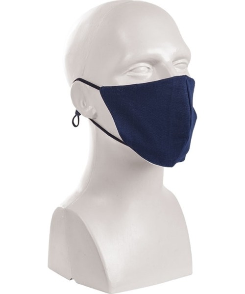 Camping Accessories MIL-TEC: DARK BLUE MOUTH/NOSE COVER V-SHAPE R/S