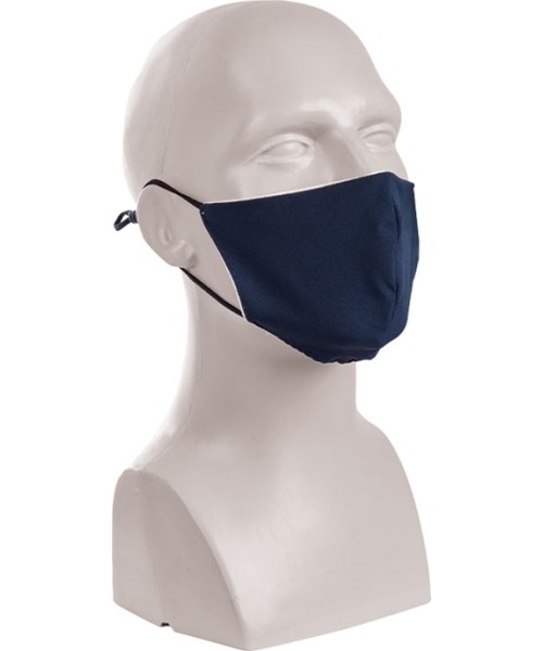 Camping Accessories MIL-TEC: DARK BLUE MOUTH/NOSE COVER V-SHAPE PES/EL