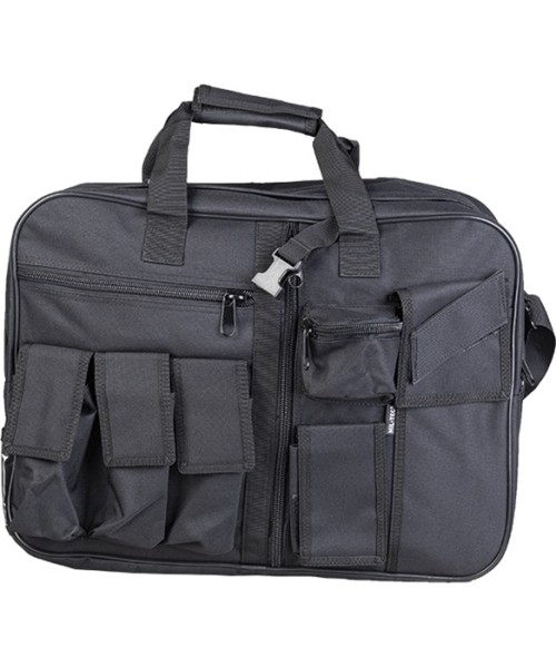 Outdoors Backpacks MIL-TEC: BLACK CARGO MUSETTE BAG