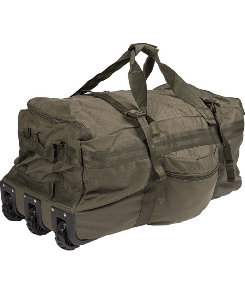 Vaba aja seljakotid ja kotid MIL-TEC: OD COMBAT DUFFLE BAG WITH WHEEL