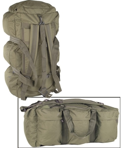 Seljakotid matkale MIL-TEC: OD COMBAT DUFFLE BAG TAP 98 LTR