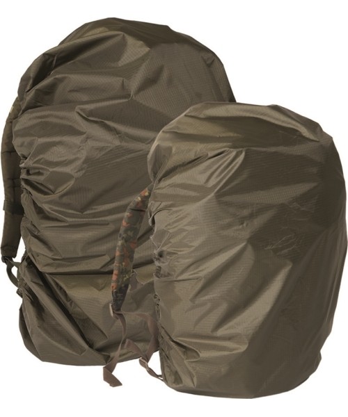 Backpack and Bag Accessories MIL-TEC: GERMAN OD RUCKSACK COVER UP TO 80 LITER