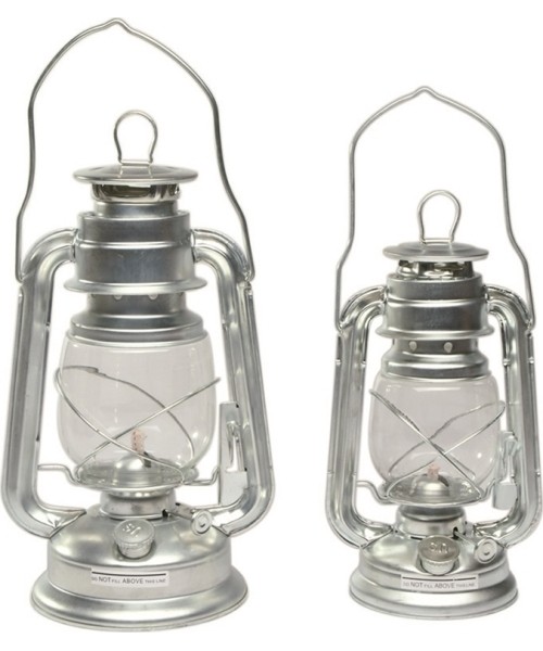 Camping Lamps MIL-TEC: ZINC KEROSENE LANTERN 23 CM