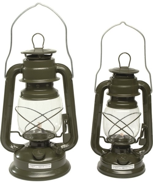 Camping Lamps MIL-TEC: OD KEROSENE LANTERN 28 CM