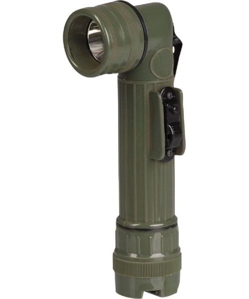 Taskulambid MIL-TEC: US OD MEDIUM 2C ANGLEHEAD FLASHLIGHT