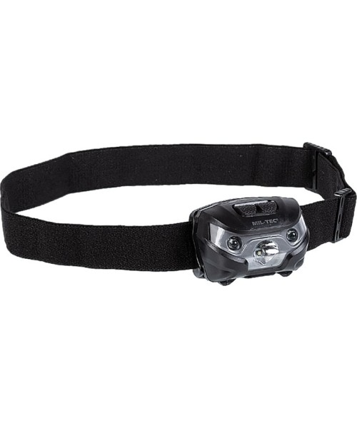 Headlamps MIL-TEC: BLACK MIL-TEC® HEAD LAMP (CREE XPE)