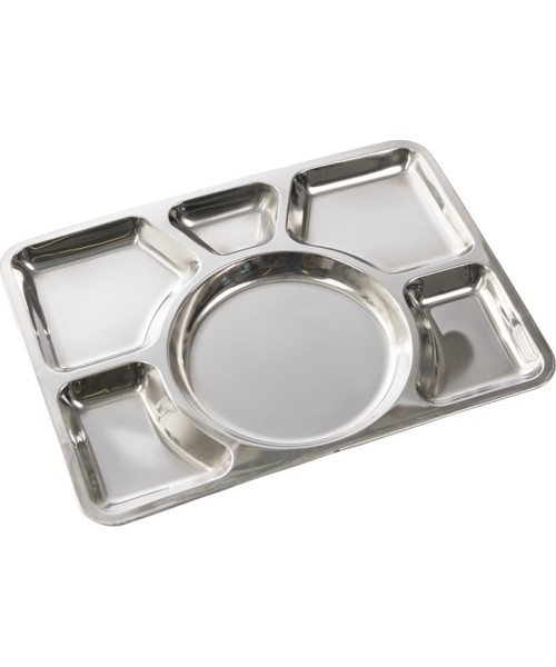 Cookers and Accessories MIL-TEC: S/STEEL CANTEEN PLATE SIXFOLD