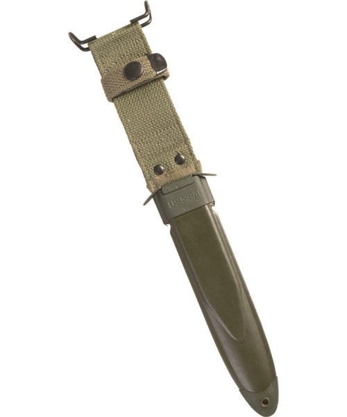 Hunting and Survival Knives MIL-TEC: US M8A1 SCABBARD FOR BAYONET REPRO