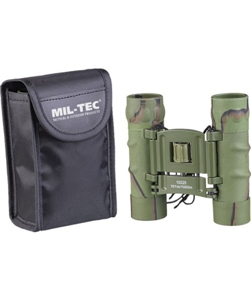 Telkimistarvikud MIL-TEC: CAMO GEN.II COLLAPSIBLE BINOCULAR 10X25