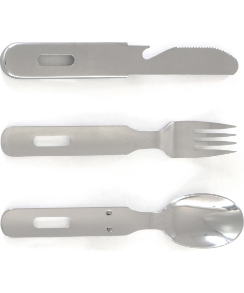 Cutlery BasicNature: BasicNature söögiriistad 'Biwak Trekking'