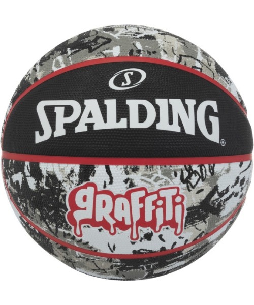 Korvapallid Spalding: BASKETBALL SPALDING RED GRAFFITI (7 DYDIS)