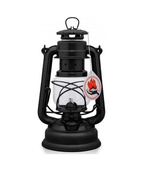 Camping Lamps : Kerosene outdoor lantern Feuerhand Hurricane multicolour, Colour Matt Black