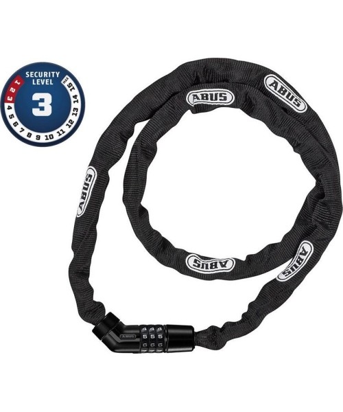 Gloves & Helmets & Accessories Abus: Spyna Abus Chain Steel-O-Chain 4804C/110 black