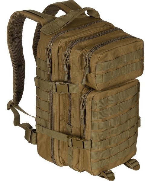 Outdoors Backpacks MFH: Kuprinė MFH Assault I Basic, Coyote Tan, 30l