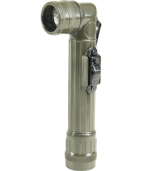 Taskulambid MIL-TEC: US OD LED LARGE ANGLEHEAD FLASHLIGHT