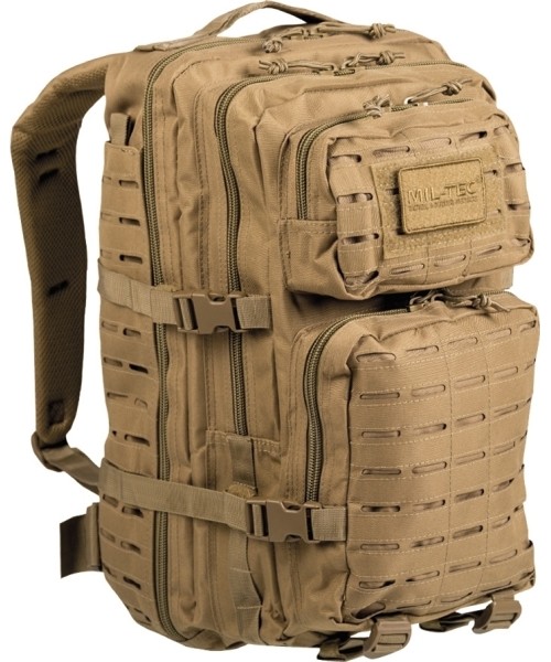 Seljakotid matkale MIL-TEC: US COYOTE LASER CUT ASSAULT BACKPACK LG