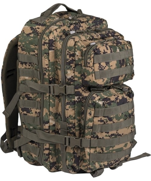 Seljakotid matkale MIL-TEC: DIGITAL W/L BACKPACK US ASSAULT LARGE