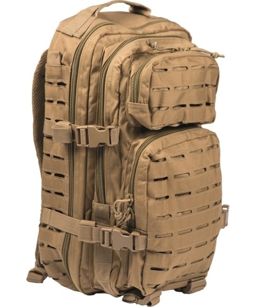 Seljakotid matkale MIL-TEC: US COYOTE LASER CUT ASSAULT BACKPACK SM