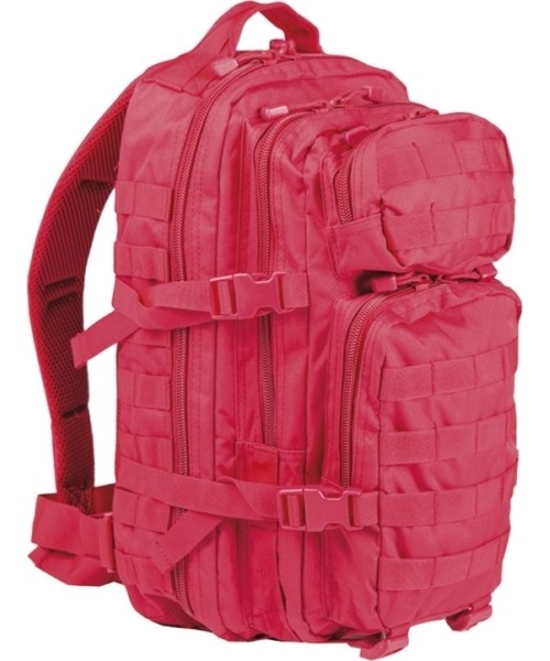 Seljakotid matkale MIL-TEC: SIGNAL RED BACKPACK US ASSAULT SMALL