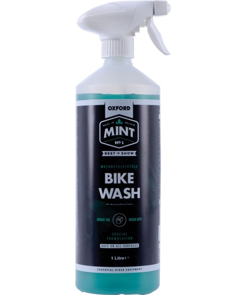 Motorcycle Maintenance Mint: Motorcycle/Bike Cleaner Spray Mint Bike Wash 1L