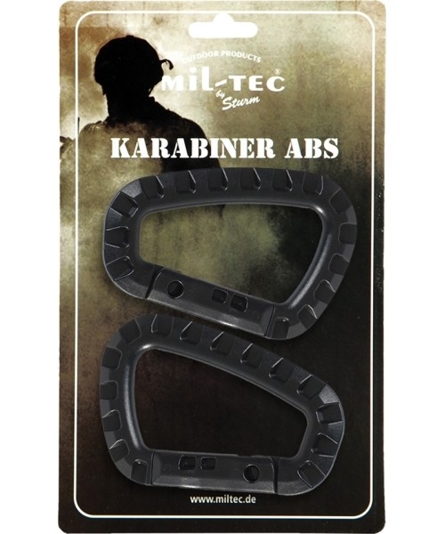 Survival Tools and Kits MIL-TEC: BLACK CARABINER ABS