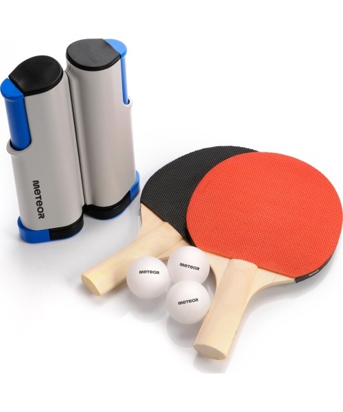 Table Tennis Rackets Meteor: stalo teniso rinkinys