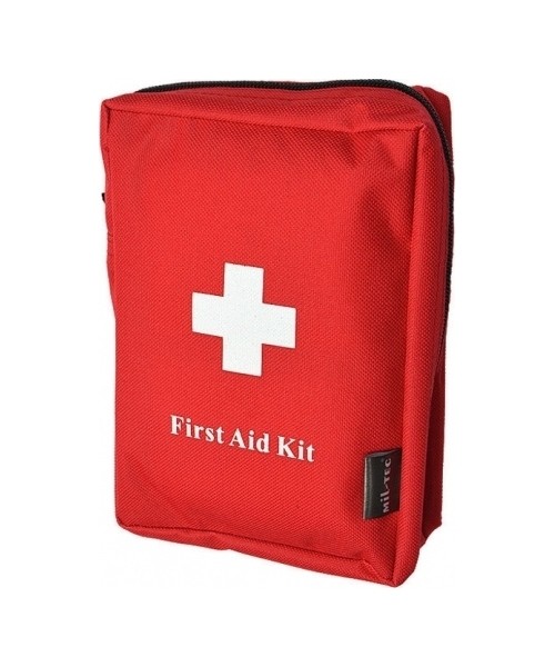 Camping Accessories MIL-TEC: RED FIRST AID KIT LARGE